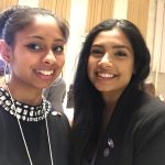 Bibi and Kiran, Forum volunteer